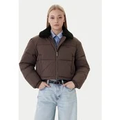 Tommy Jeans Žieminė striukė Teddy DW0DW22049 Ruda Regular Fit