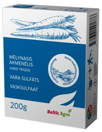 Vario sulfatas MĖLYNASIS AKMENĖLIS, 200 g