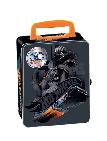 Metalinis dėklas mašinytėms Theo Klein Hot Wheels