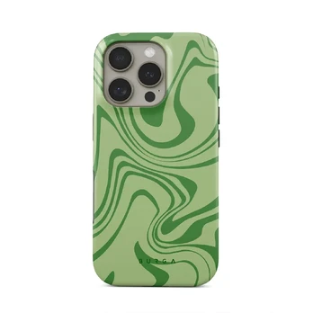 Funky Sensation - iPhone 16 Pro Max Case, Elite Mirror Light (MagSafe) / Gold