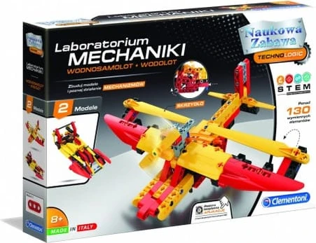 Clementoni Statybos mechanikos laboratorijos hidroplanas