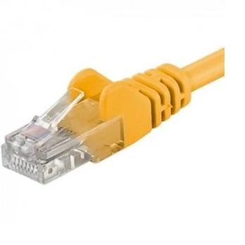 Premiumcord Lynx CS Patch kabelis Cat6, UTP - 3m, geltonas