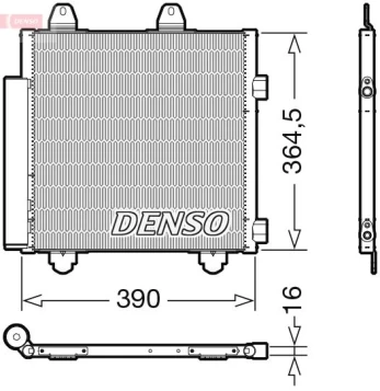 Kondensatorius, oro kondicionierius DENSO DCN21033