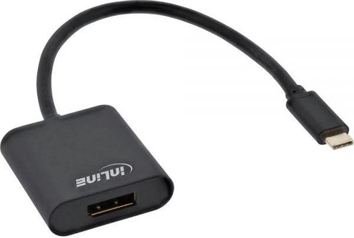 USB adapteris InLine USB-C - DisplayPort Juodas (64102B)