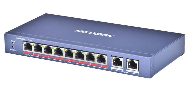 Komutatorius (Switch) Hikvision DS-3E0310HP-E