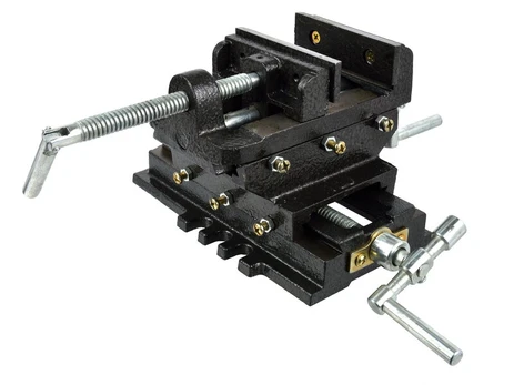 Rankinis slankiojantis kryžminis spaustuvas 100mm