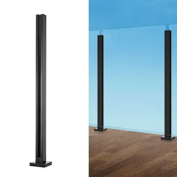 stiklo spaustukas 95 cm turėklų laikiklis