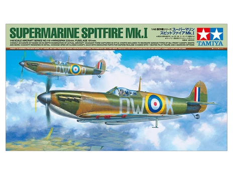 Tamiya - Supermarine SpitfireMk.I, 1/48, 61119