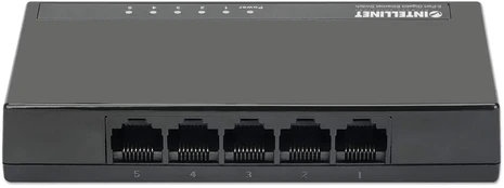 Šakotuvas Intellinet 561747 Switch 5p Gigabit, desktop kaina