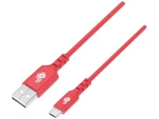 Kabelis TB USB C, 1x USB Type-C/1 x USB Type-A, 1 m, raudona kaina