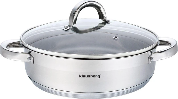 Plokščias puodas 24cm KLAUSBERG KB-7172