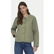 ONLY Demisezoninė striukė Heart 15366265 Žalia Regular Fit