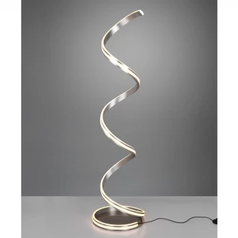 Pastatomas LED šviestuvas Nuria nikelis