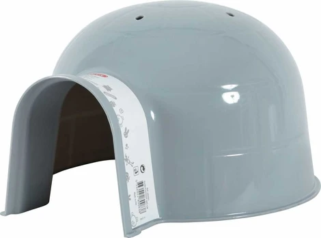 Zolux Igloo graužikams, plastikinis, didelis, pilkos spalvos