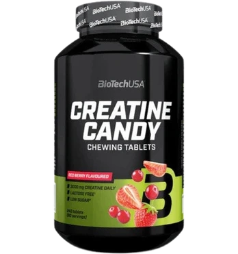 BioTech Creatine Candy, Red Berry, 240 tab