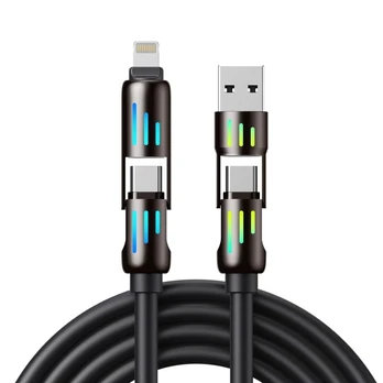 240 W daugiafunkcis USB A, USB C, Ligntining laidas, 1,2 m