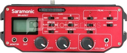 SARAMONIC SR-AX107 PRO 2-CH XLR AUDIO MIXER