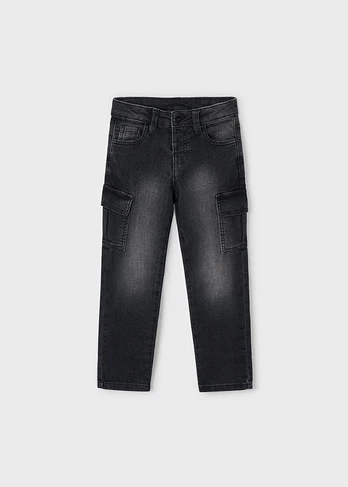 MAYORAL kelnės, black, 4.563-24