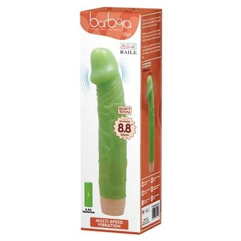 LYBAILE Barbara Bill Multi Speed Real Vibrator 22,5 cm Green