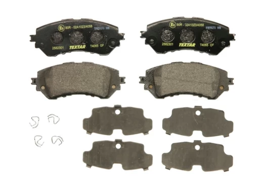 TEXTAR 2582301 Brake pad set