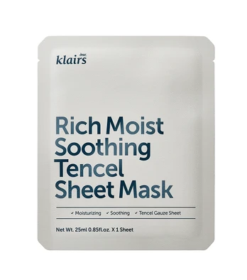Klairs Rich Moist Shoothing Sheet Mask, 25 ml
