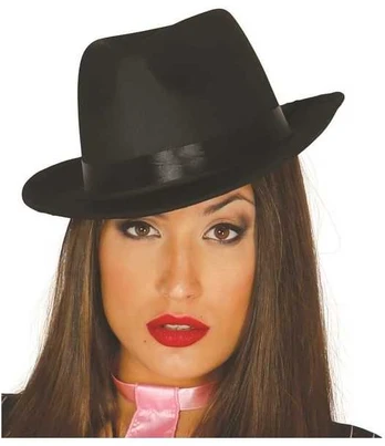 Fiesta Sort gangsterhat