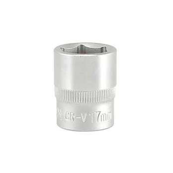 Galvutė 3/8, 17mm, 6-Kampė, Cr-V