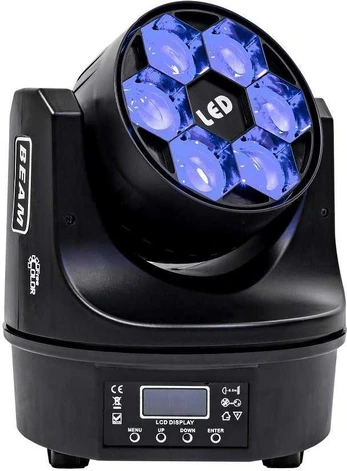 LED Beam Judanti galva Free Color Mini B-EYE 610