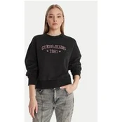 Guess Jeans Džemperis W6RQ04 KCPR1 Juoda Regular Fit
