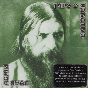 CD Type O Negative – Dead Again (naudota)