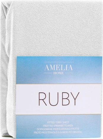 AmeliaHome FITTEDFRO/AH/RUBY/WHITE01/100-120x200+30
