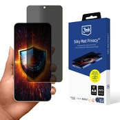 Samsung Galaxy S25 Edge - 3mk Silky Matt Privacy kaina