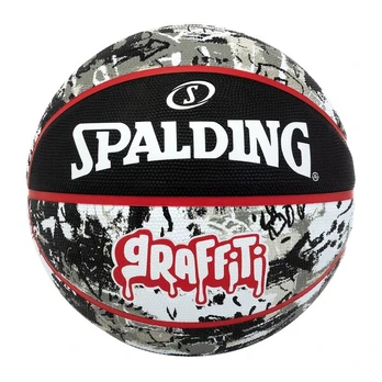 Krepšinio kamuolys Spalding Graffity, 7 dydis, juodas/raudonas