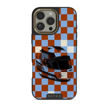 Pit Stop - iPhone 16 Pro Case, Elite Dark (MagSafe) / Gold