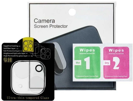 Oem 5D Full Glue Camera Tempered Glass - for iPhone 14 Transparent