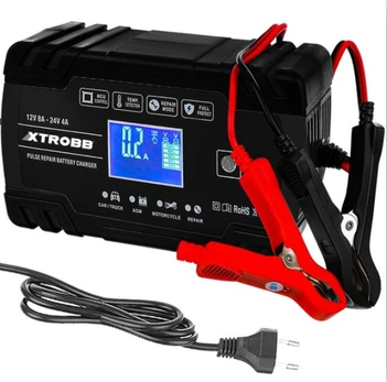 Automatinis akumuliatoriaus įkroviklis, 12V, 24V