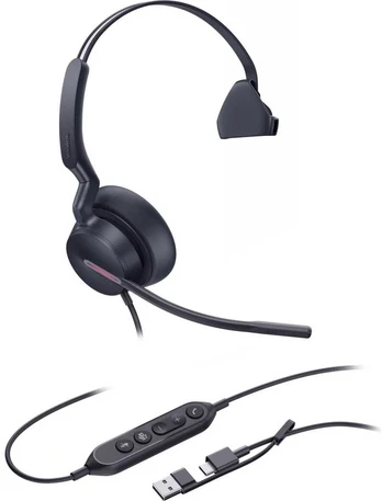 Yealink UH46 Mono USB-C/A ausinės