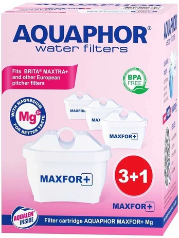 Aquaphor B25 Maxfor+ Mg, 4 vnt.