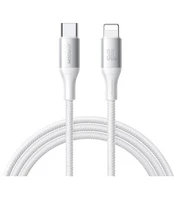 Baltas USB-C - Lightning 30W 120cm laidas "Joyroom S-A28"