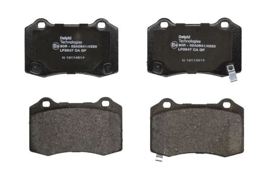 DELPHI LP3547 Brake pad set