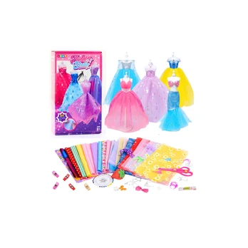Lean Toys DIY Creative Kit for Designing and Sewing Doll Clothes