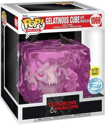 Funko POP! Dungeons & Dragons Gelatinous Cube with Dracolich Exclusive 6inch