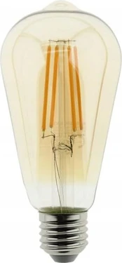 Blaupunkt LED lamp E27 ST64 Amber Filament A60 806lm 2300K