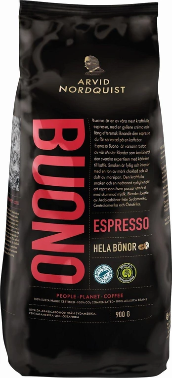 Arvid Nordquist Espresso Buono espreso pupelės, 900 g