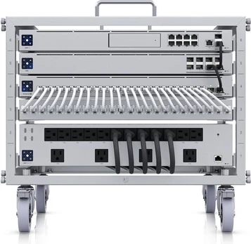 Ubiquiti UniFi Mobile Rack 6U Open Frame, tool less