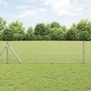 Tvora su stulpais Pilka 0.8 x 50 m