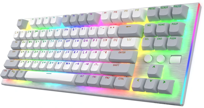 Klaviatūra Hator Gravity TKL HTK561 balta
