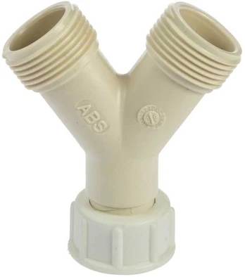 Nordic Q Outlet Y-adapter 3 x 3/4"