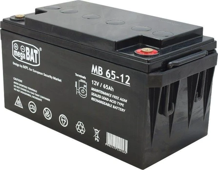 Megabat MPL Power Akumuliatorius VRLA MB 65-12 (350/166/174mm)