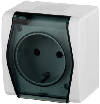 Kištukinis lizdas ELEKTRO-PLAST HERMES2, IP44